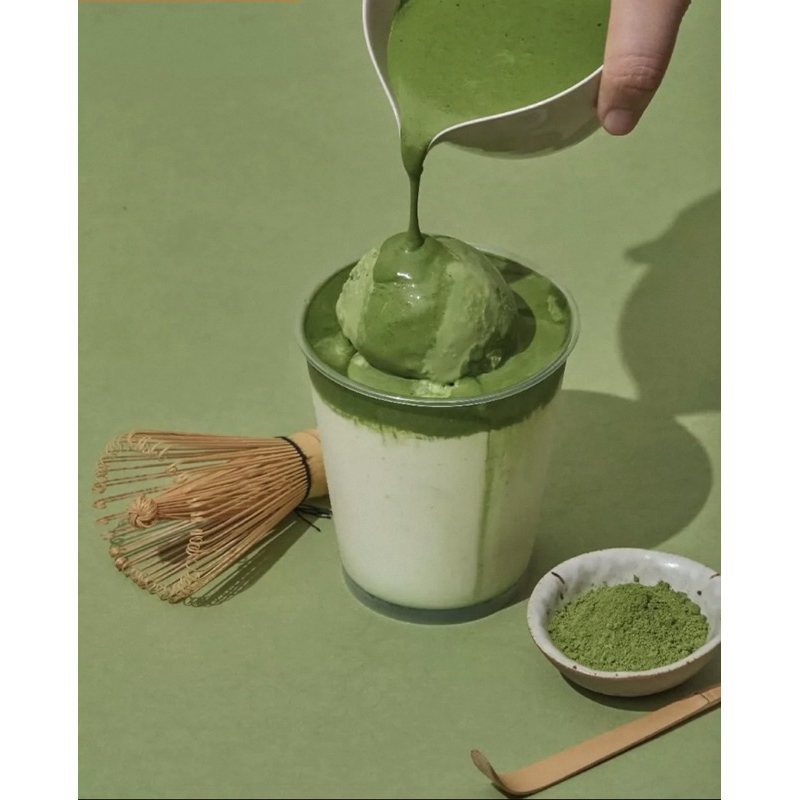 ผงชาเขียวมัทฉะแท้ 100 %🍃(ซองละ100g) ไม่มีน้ำตาล ไม่ผสมสี ไม่ใส่สารกันเสีย หรือสารกันชื้นสารสังเคราะห์ใดๆ	 - รูปที่ 3