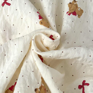 ชุดนอนเด็ก เสื้อผ้าเด็ก ชุดเด็ก เสื้อ+กางเกง ผ้าฝ้าย โปร่ง สบาย size80-100