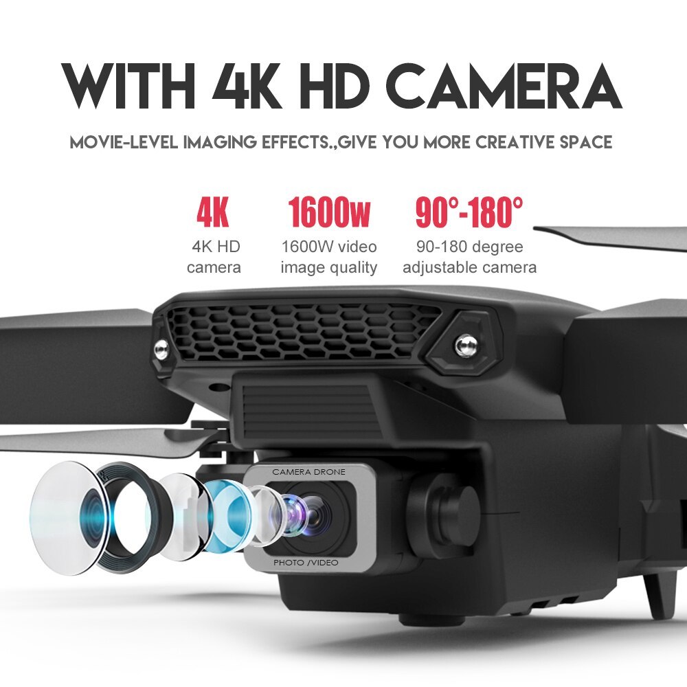Xiaomi UAV เครื่องบินควบคุมระยะไกลด้วยกล้อง เครื่องบินขนาดเล็กที่มีกล้อง 8K HD เครื่องบินควบคุมระยะไกลกล้องสำหรับ
