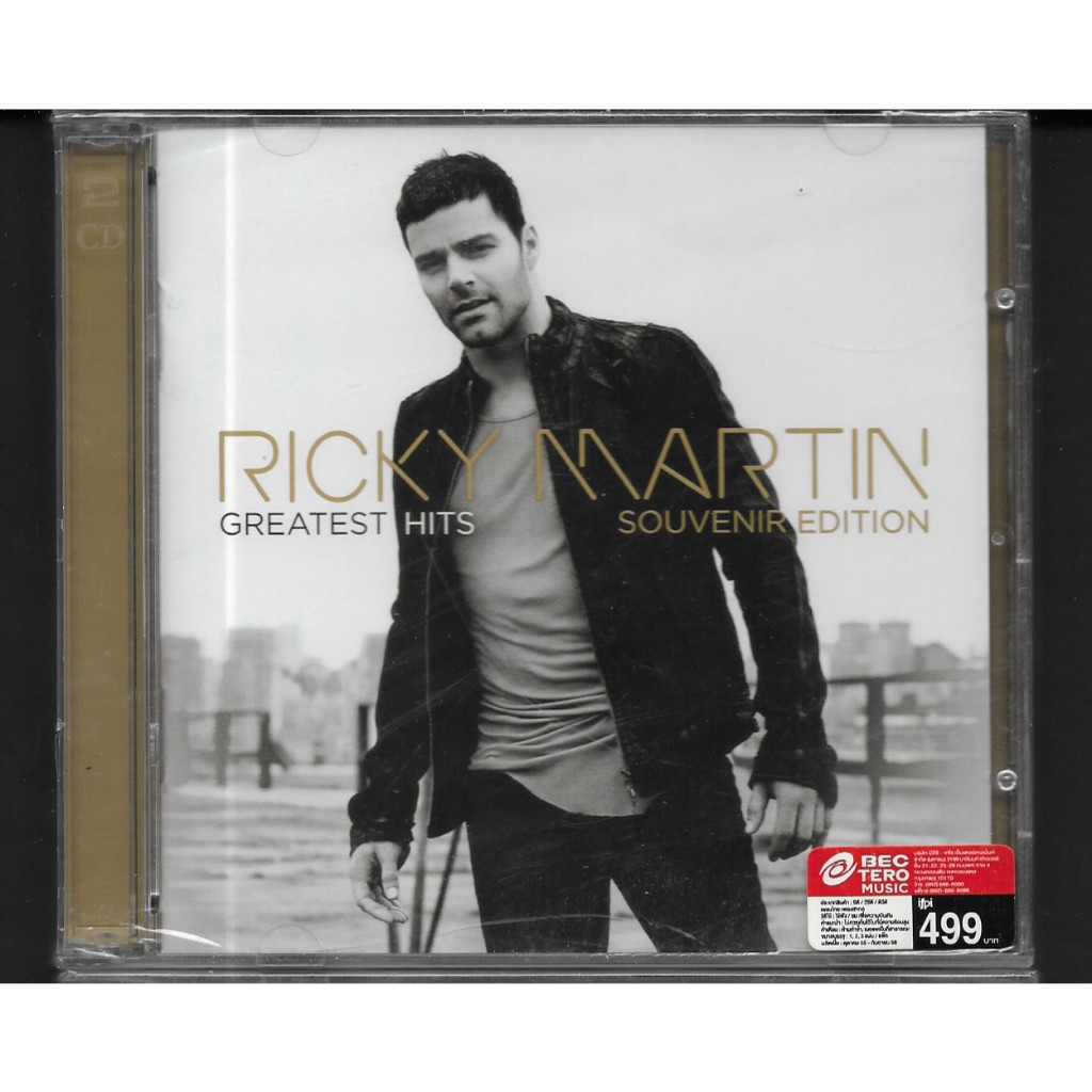 CD+DVD,Ricky Martin - Greatest Hits Souvenir Edition (2013)(Thai)