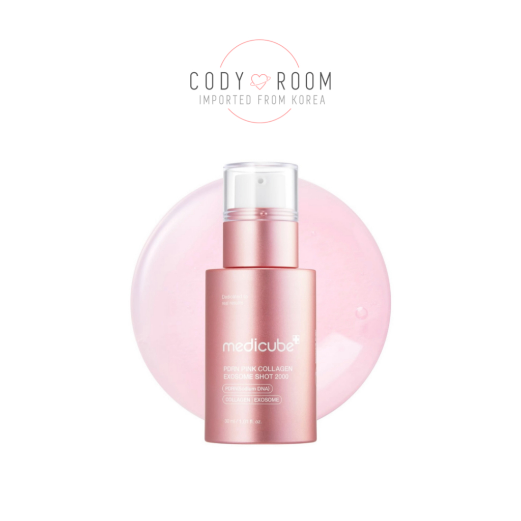 💓พร้อมส่ง/สินค้ามาใหม่💓 Medicube PDRN PINK EXOSOME SHOT SERUM 2000 30ml