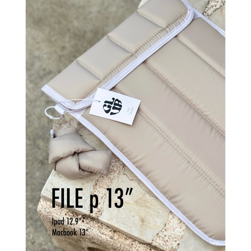 FILE p 13" กระเป๋าใส่ Ipad pro12.9"/Macbook13" สีพาสเทล💖 มี 5สี✨