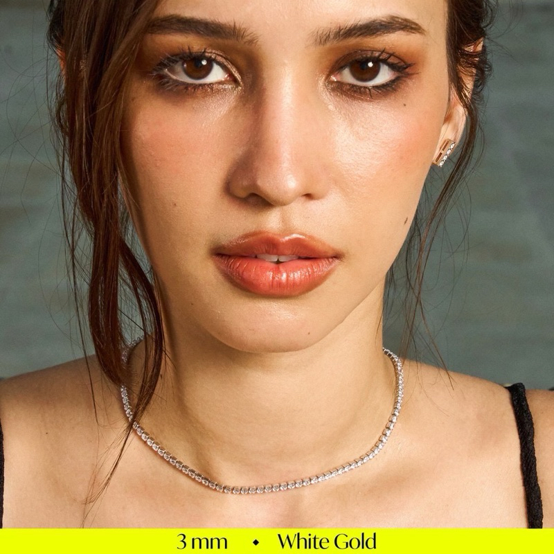 ส่งต่อ สร้อยคอ #valichain 3 mm White gold