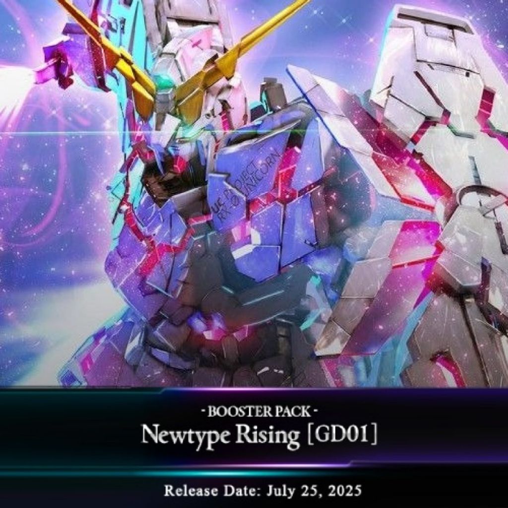 Gundam Card Game Booster Pack - Newtype Rising (GD01) [Eng Ver.]