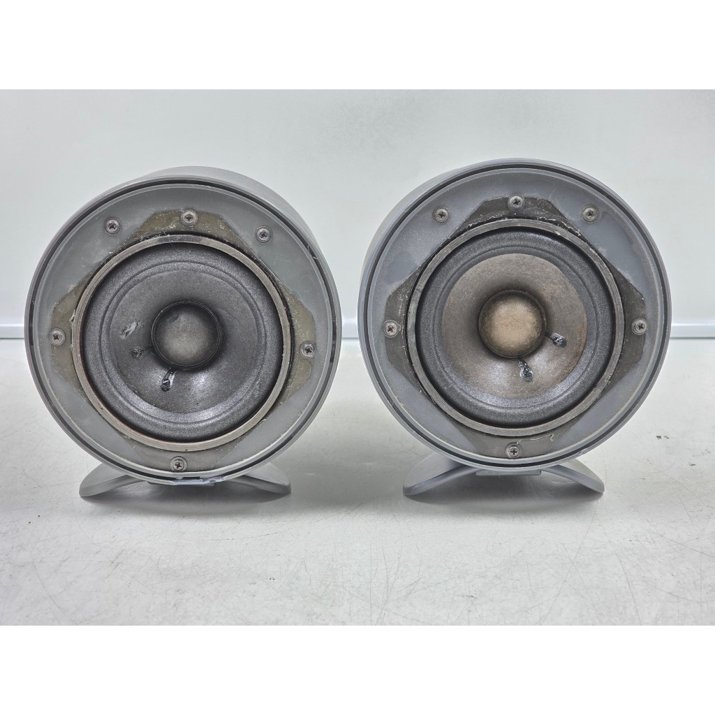 BB79 ลำโพงมือสองญี่ปุ่น 1 คู่ YAMAHA YST-DCS11 10W 4 โอห์ม Woofer 3.5 นิ้ว Size ตู้ 14.5x16x14.5CM ไ