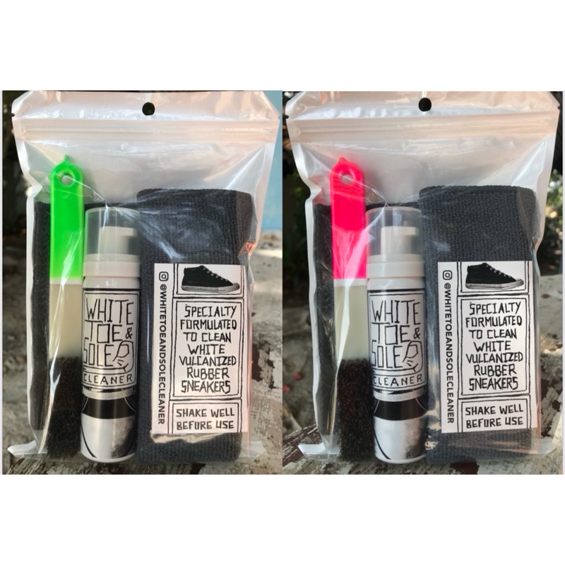 White Toe & Sole Sneaker Cleaner
