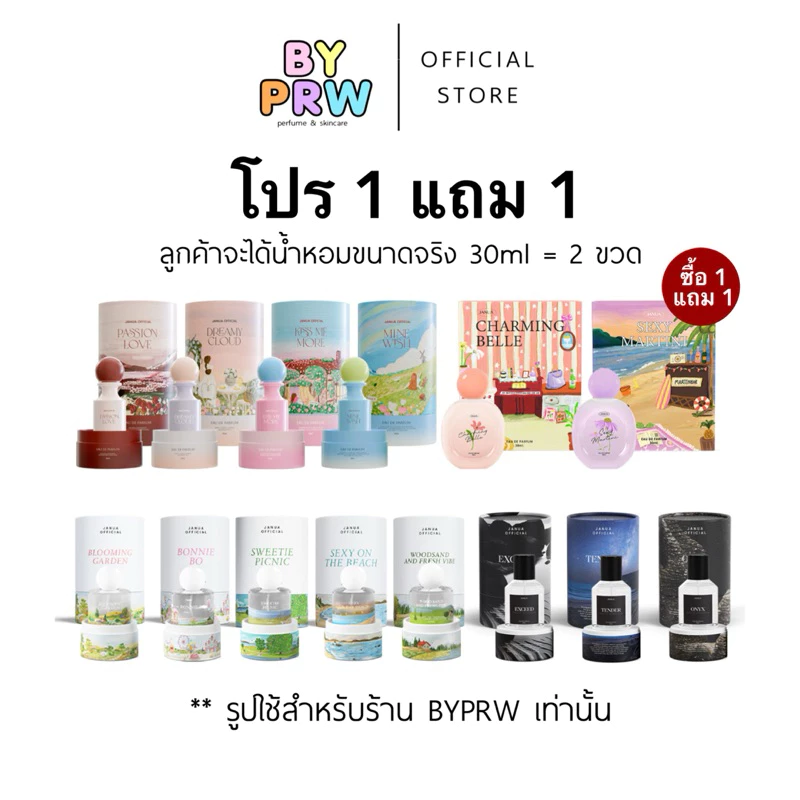 (โปร 1แถม1 = 2ขวด) เลือกได้ทุกกลิ่น คละได้ Janua น้ำหอมแจนยัวร์ 30ml (ระบุกลิ่นแถมในหมายเหตุ)