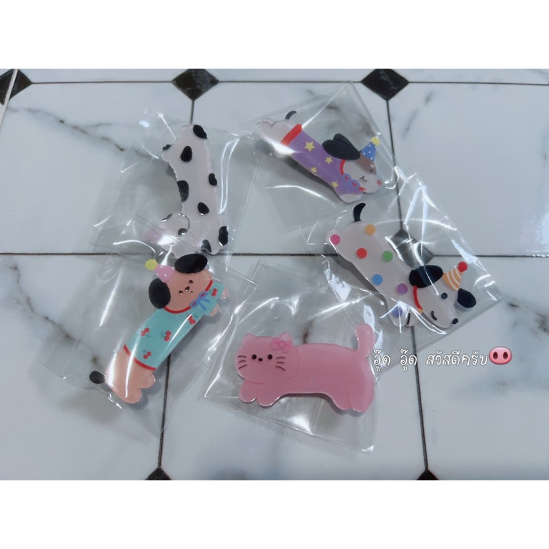 [พร้อมส่ง🇹🇭] กิ๊ฟติดผมรูปน้องหมา&น้องแมวน่ารัก🐶🐱