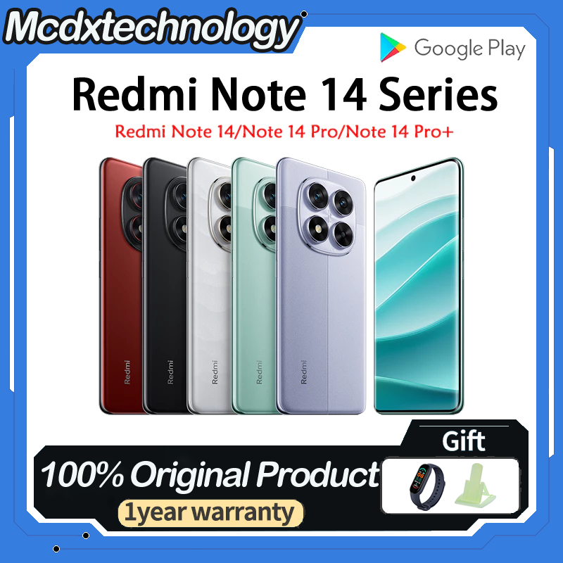 Xiaomi Redmi Note 14 Pro+ Snapdragon 7s Gen 3/Redmi Note 14 Pro Dimensity 7300 Ultra/Redmi Note 14 Dimensity 7050 Ultra