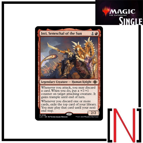 [MTG][Single][LCI] Inti, Seneschal of the Sun ระดับ Rare [ภาษาอังกฤษ]