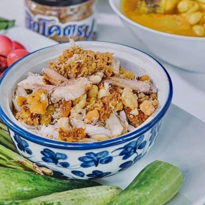 บุญนคร น้ำพริกโคตรเนื้อปูม้า ขนาด 100 กรัม เนื้อปูม้าเน้นๆ สูตรภาคใต้ ของดีเมืองนครฯ ฮาลาล