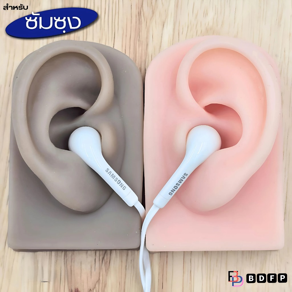 หูฟัง สมอลทอล์คแท้ Samsung A53 5G Type-C เสียงดังและดี เบสหนัก มีไมค์ ปรับระดับเสียง ซัมซุง In Ear อินเอียร์ ลูกยาง