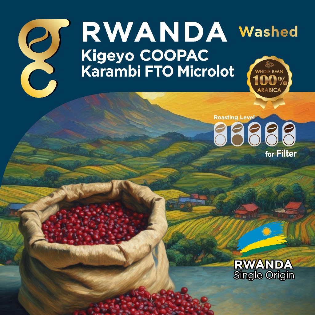 DripBagCoffee RWANDA 10bags กาแฟดริป TravelPack by GET COFFEE ROASTER อาราบิก้า100%