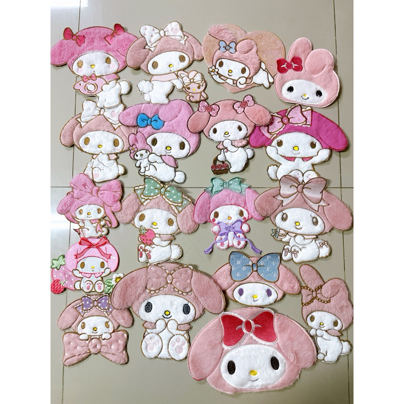 ตัวแต่งเสื้อผ้า diy กระเป๋า การ์ตูนขนนิ่ม ไม่มีกาวรีด/งานเย็บ (✅จัดส่งภายใน1-2วัน)