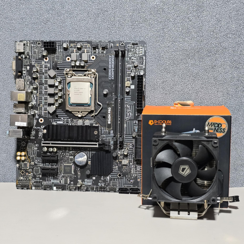 CPU INTEL CORE I5 11400 6C/12T UHD (Graphics 730) + MSI B560M -A PRO (DDR4) (M-ATX) มือ2 ประกัน 7 วั