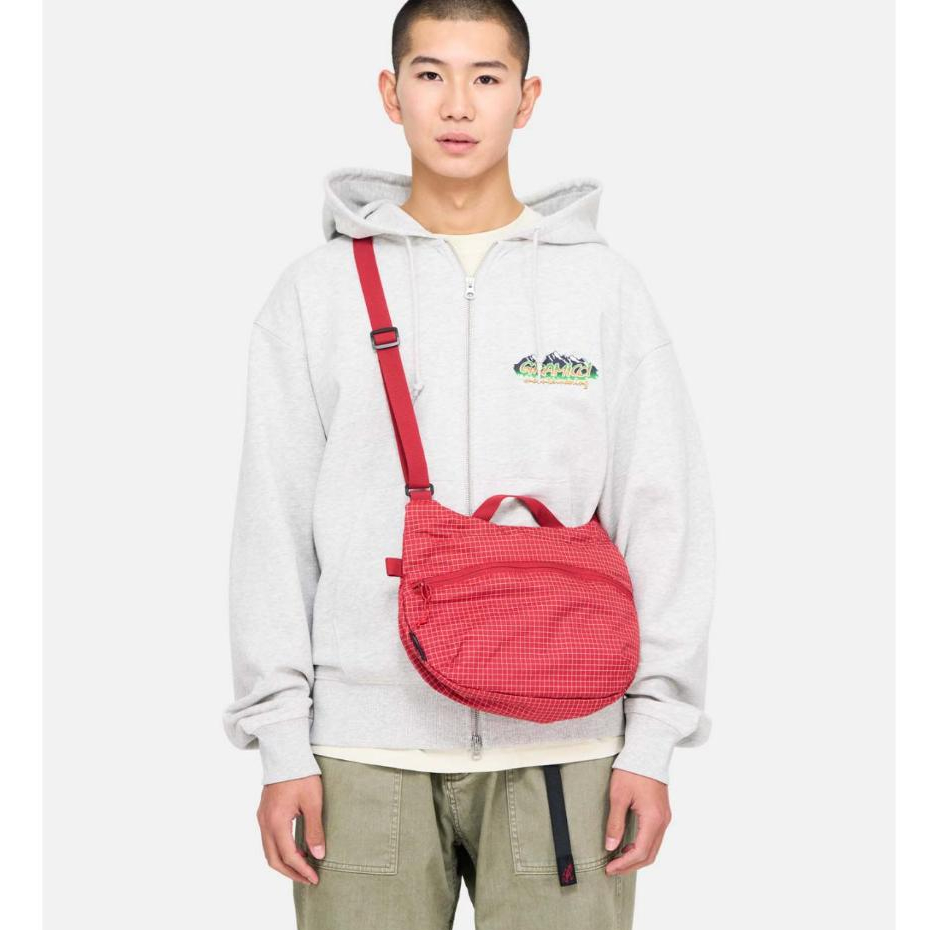 Gramicci กระเป๋าสะพายข้าง รุ่น RIPSTOP SHOULDER BAG RIP-STOP #F