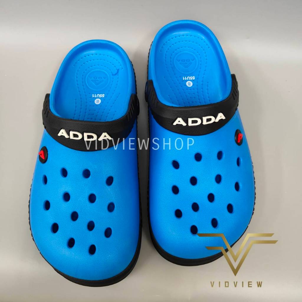 VIDVIEW !!ลดสนั่น!! รองเท้าหัวโต ชาย Adda 55U11 ใส่สบาย พื้นนิ่ม ไซส์ 40-45 ยี่ห้อแอ๊ดด้า