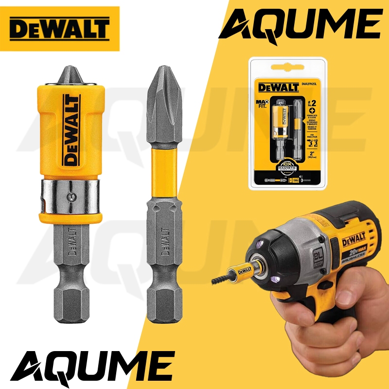ดอกไขควง ชุดดอกไขควง DeWalt DWA2PH2SL ดดอกสว่านไขควง หัวดอกไขควง ไขควงไฟฟ้าแม่เหล็ก ไขควงแฉกกันลื่น