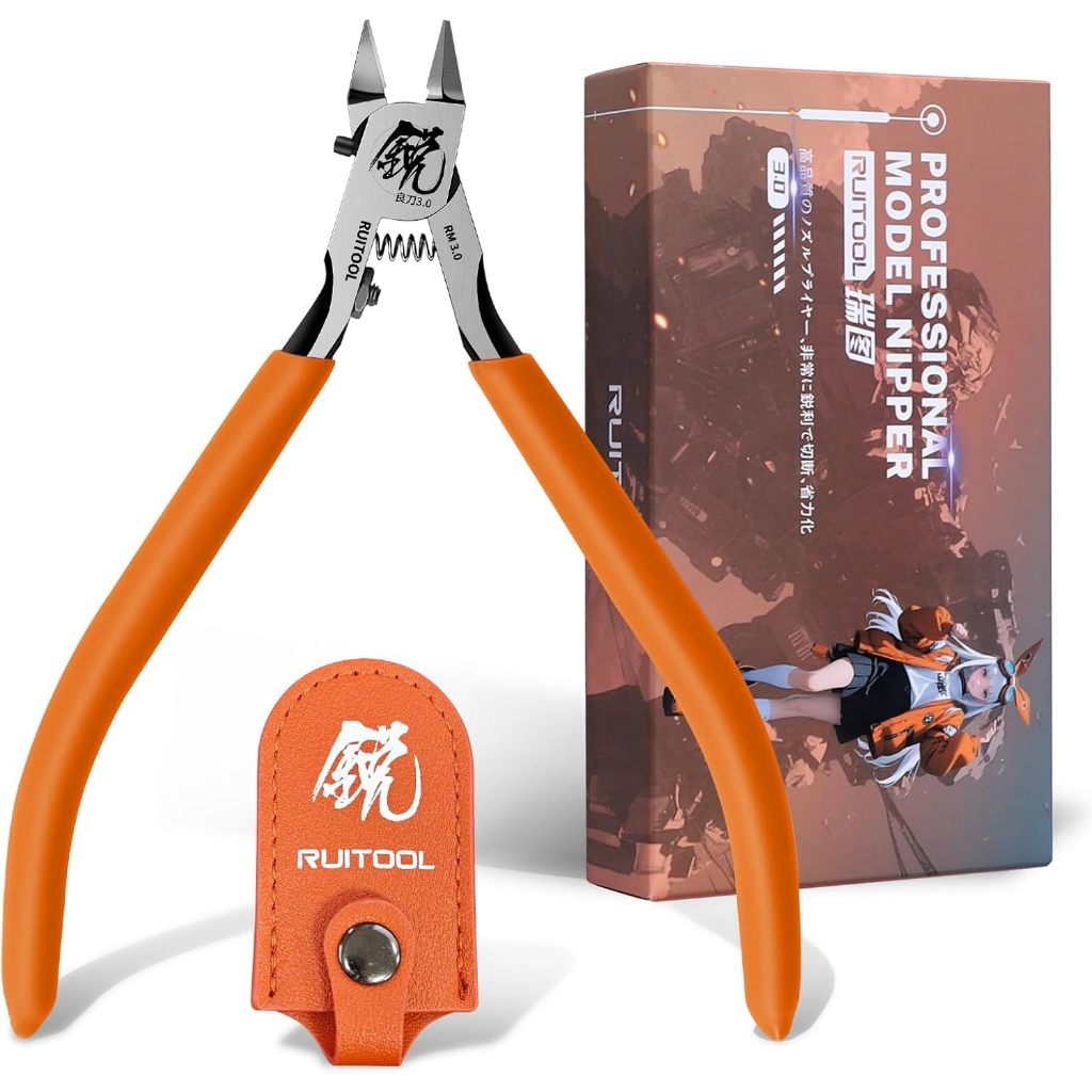 [พร้อมส่ง] คีมตัดโมเดล+กันพลา คีมตัดก้ามปู (RUITOOL รุ่น 3.0)