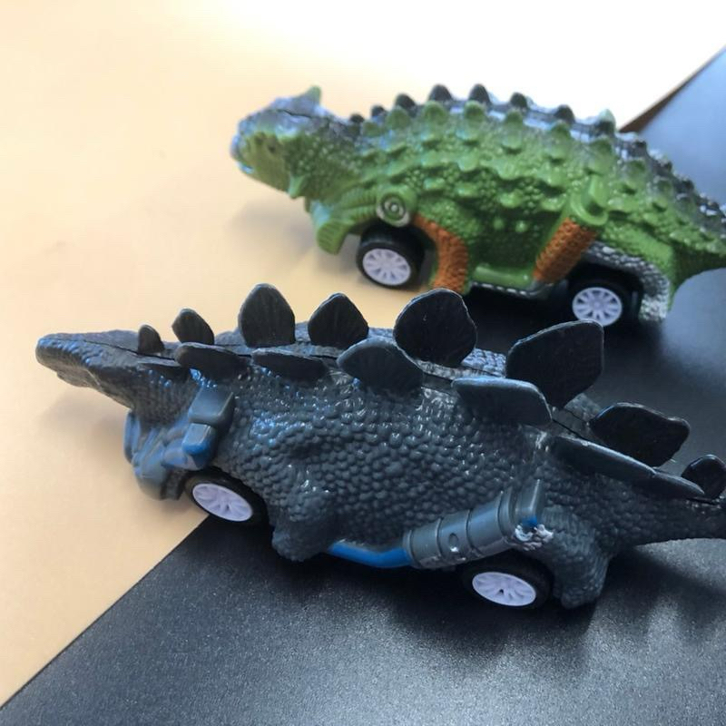 (ยกโหล 12 ชิ้น) No.671 รถไดโนเสาร์ ของเล่น แพ็ค 12 ชิ้น