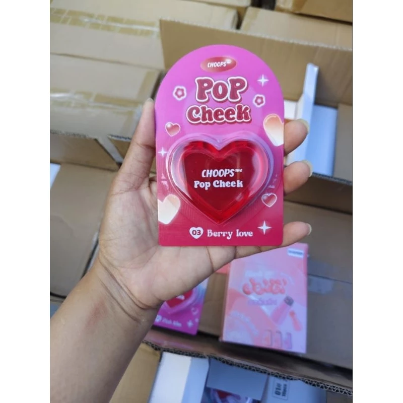 บลัชออนหัวใจ CHOOPS สีติดแน่น ลุคธรรมชาติ thumbnail 4