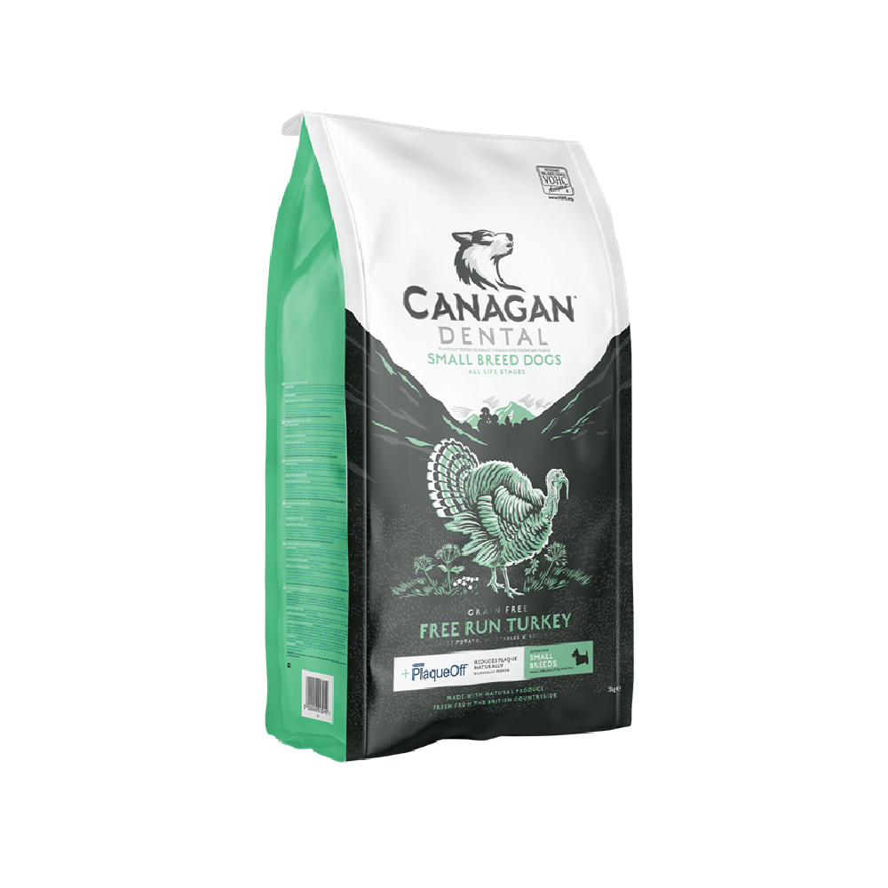 Canagan คานาแกน อาหารสุนัขพันธุ์เล็ก สูตร เดนทัล ขนาด 2 กิโลกรัม