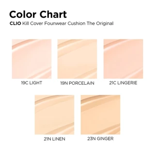 CLIO KILL COVER FOUNWEAR CUSHION THE ORIGINAL SPF50+ PA+++ : คลีโอคุชชั่นสูตรแมตต์+รีฟิล