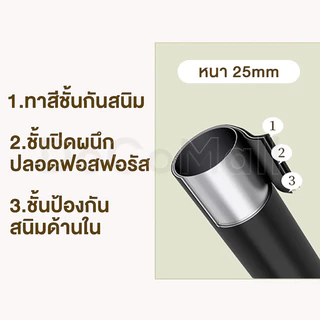 ราวตากผ้า อเนกประสงค์ พร้อมที่แขวนหมวก กระเป๋า ราวมินิมอล บาร์เดี่ยว รับน้ำหนักได้ 20กก. พร้อมส่ง