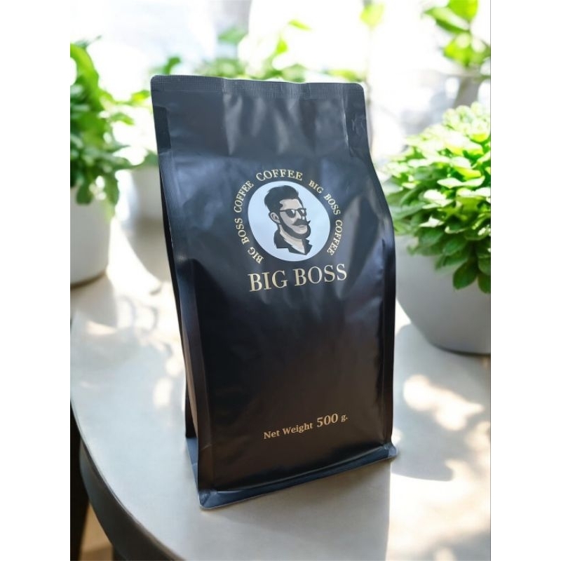กาแฟคั่วโรบัสต้า 100% (ถุงซิปล็อค 500 กรัม)