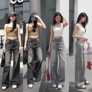 กางเกงยีนส์ขากระบอกใหญ่ รุ่น Goody Jeans