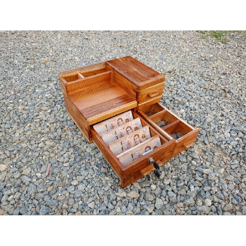 กล่องใส่เงิน กล่องใส่เหรียญ กล่องใส่เงินใส่ทอง