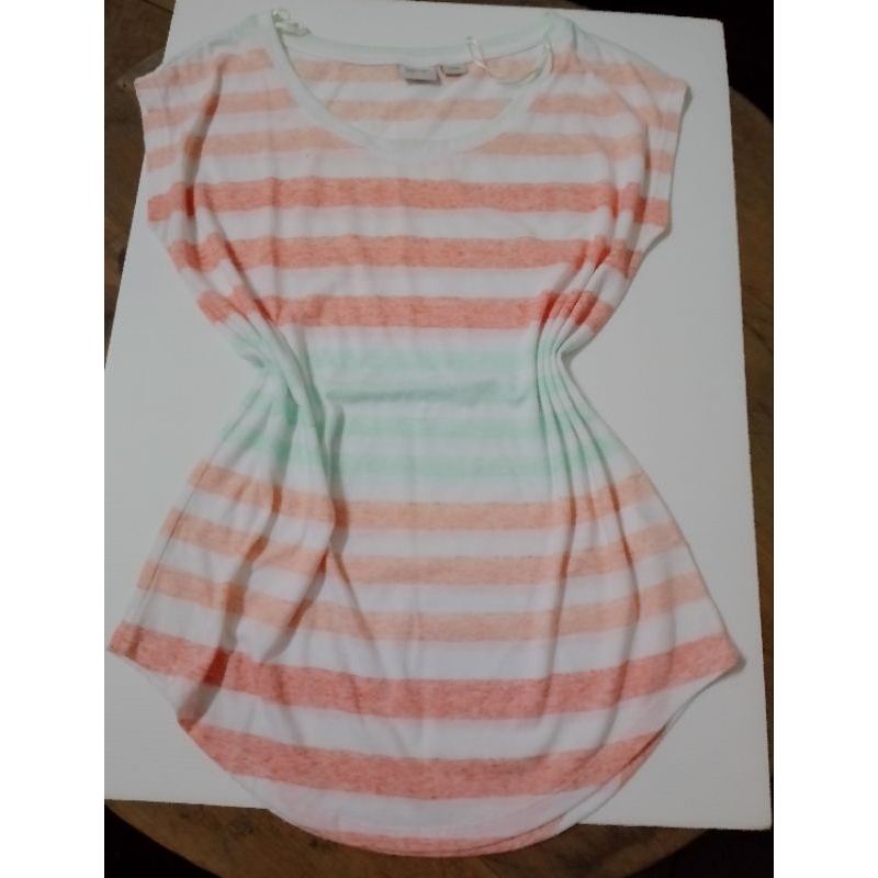 เสื้อยืดEspritเสื้อผู้หญิงลายเส้นสภาพดี