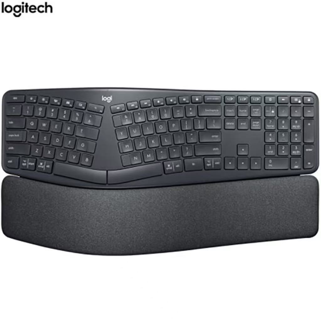 คีย์บอร์ด Logitech ERGO K860 2.4G Wireless Keyboard Bluetooth Dual Mode Ergonomic Split Keyboard