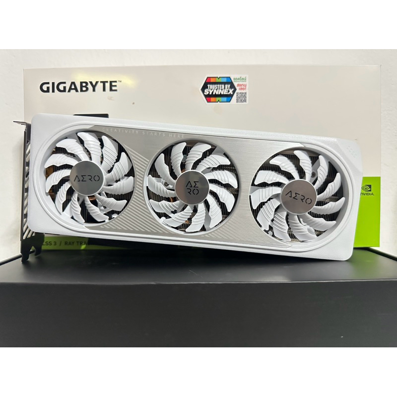 VGA GIGABYTE RTX4060 AERO OC 8GB (การ์ดจอมือสอง)