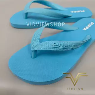 VIDVIEW !!ลดสนั่น!! รองเท้าแตะ--หนีบ-- Puppa ปุ๊บป้า (สีเทา, กรม, ขี้ม้า, ดำ, ชมพู, ฟ้า,แดง) รองเท้าแตะแบบหนีบ