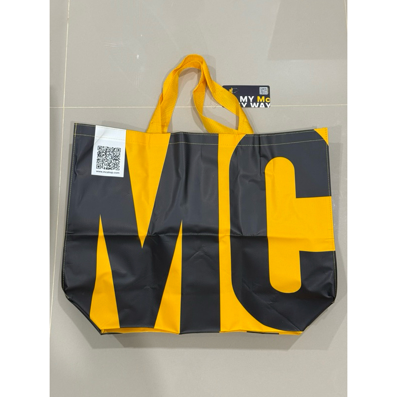 กระเป๋า Mc jeans 🛍Shopping bag ลดโลกร้อน ถุงขนาดใหญ่ ✅️มีบริการเก็บเงินปลายทาง
