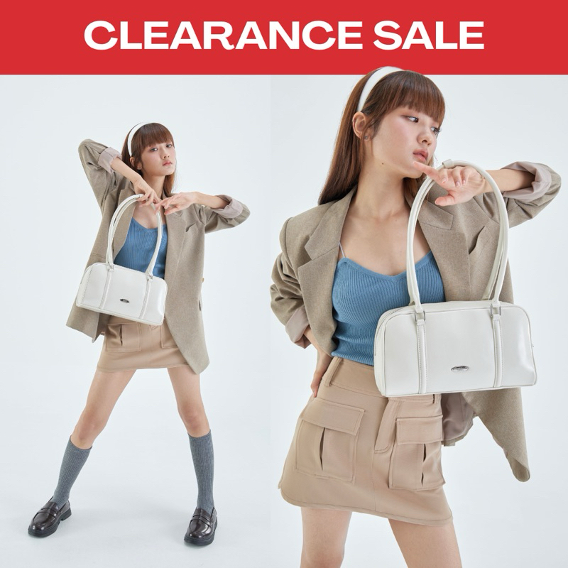 🔥ลดล้างสตอค🔥 MADAM PEONY ใหม่! กระเป๋าสะพายข้าง กระเป๋าสะพายไหล่ รุ่น BOWLING