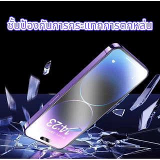 ฟิล์มกระจก AG-PV กันเสือก ผิวด้าน For IPhone 17Pro 17ProMax 11/XR 12/12Pro 13/13Pro 13ProMax