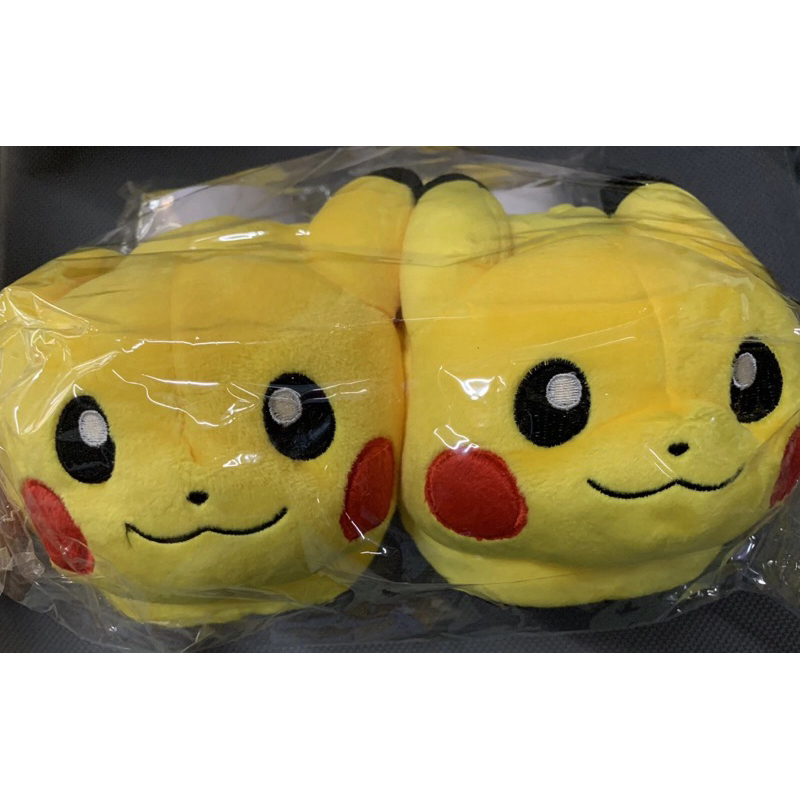 ของแท้ #รองเท้าสลิปเปอร์ #นินเทนโด้ Nintendo Pokemon go Pokemon Shield Pikachu Room Slipper US8