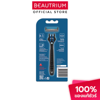 DORCO System Razor Cross 3blades with 3cartridges มีดโกน 1pcs