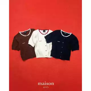 maison KEEPS | Mirin Knitted Top | เสื้อไหมพรมแขนสั้น