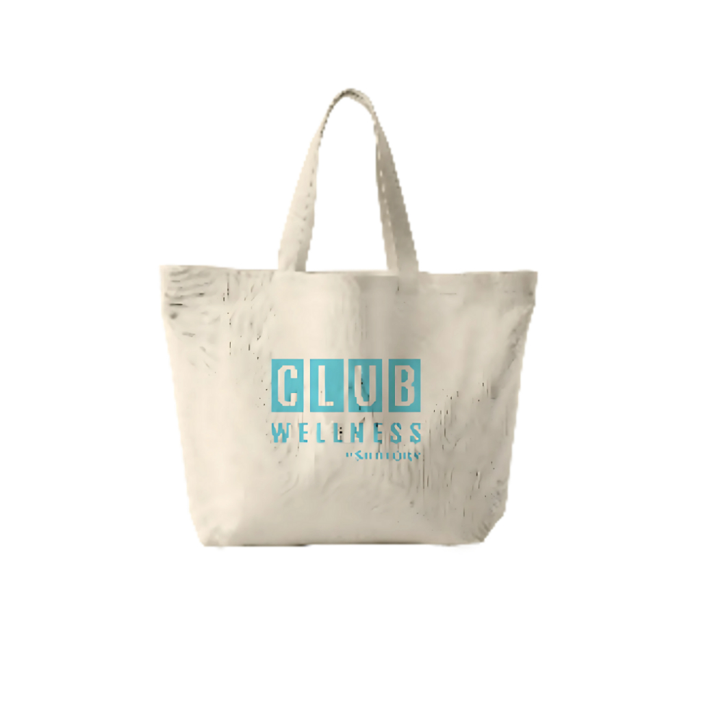 (Free Gift) Suntory CLUB WELLNESS TOTE BAG