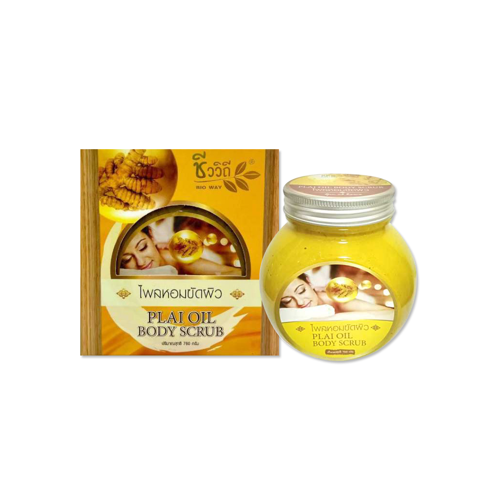 ชีววิถี ไพลหอมสปาขัดผิว และพอกผิวกาย (1711) Plai Oil Body Scrub 760g