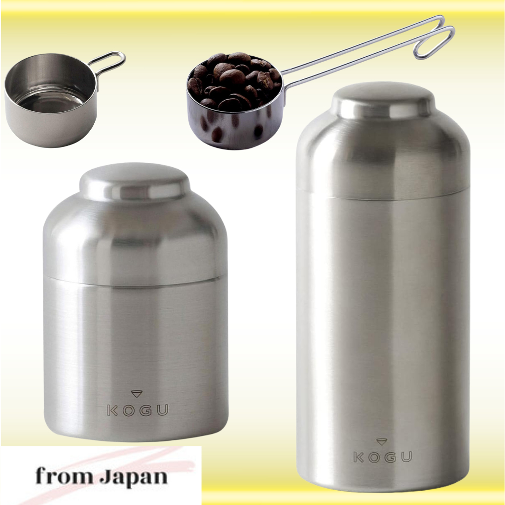 KOGU Coffee Storage Container Canister กระป๋องใส่กาแฟ Made in Japan 44586 40622
