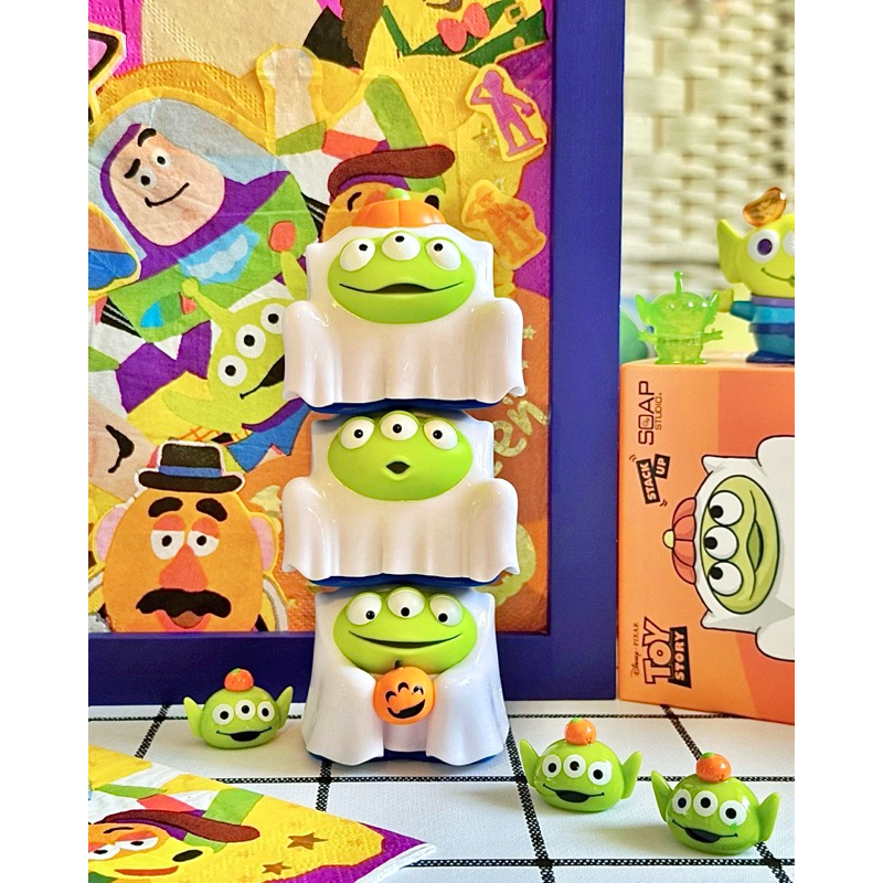 🚀พร้อมส่ง🪐 โมเดลกรีนแมน ทอยสตอรี่ 💚Little Green Man Toy Story | Soap Studio