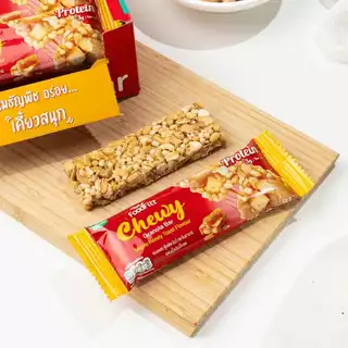 ฟู๊ดฟิต ชิววี่ กราโนล่าบาร์ รสเมเปิ้ลฮันนี่โทสต์ (12แท่ง) ซองเดอร์ Foodfiit Chewy Granola Bar 331-012