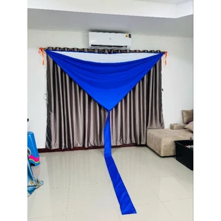 ผ้าล้างแอร์ PVC เคลือบยางพารา 3x4 เมตร คละสี กันน้ำยาเคมี 100% ใช้กับแอร์แขวนก็ได้