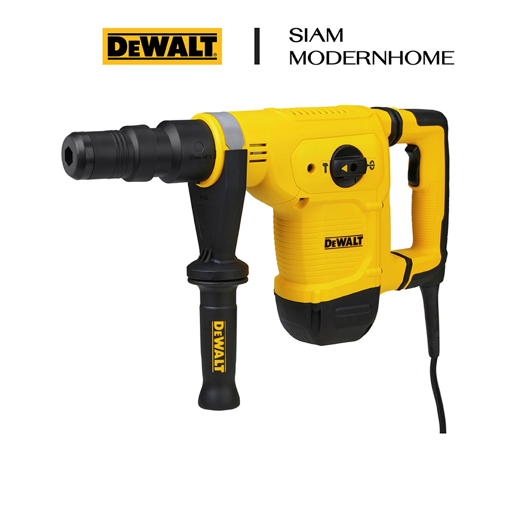 DEWALT Hex Chippong Hammer 5Kg เครื่องสกัดไฟฟ้า 5กก. 1050 วัตต์ รุ่น D25811K-B1