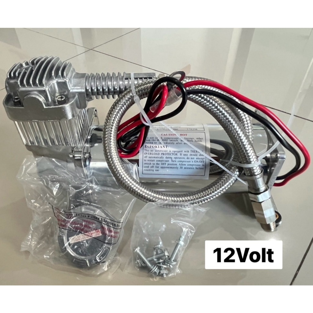 ปั๊มอัดอากาศWM102-5F  24 Volt 12Voit   200PSi อัดอากาศ ปั๊ม