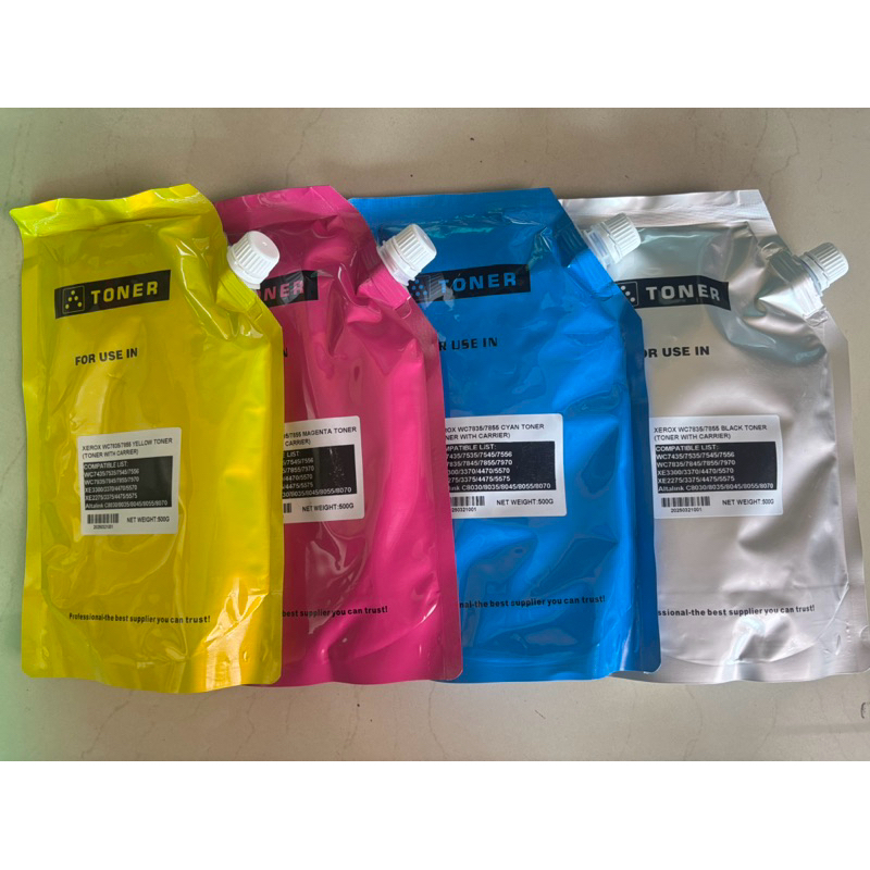 หมึกสี 𝐗𝐞𝐫𝐨𝐱 เเบบถุงเติม (ขนาด 500 กรัม)